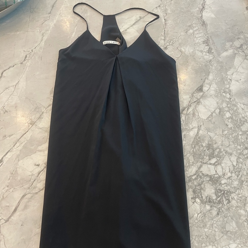 alice and olivia slip dress
